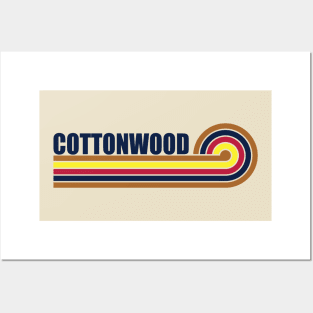 Cottonwood Arizona horizontal sunset Posters and Art